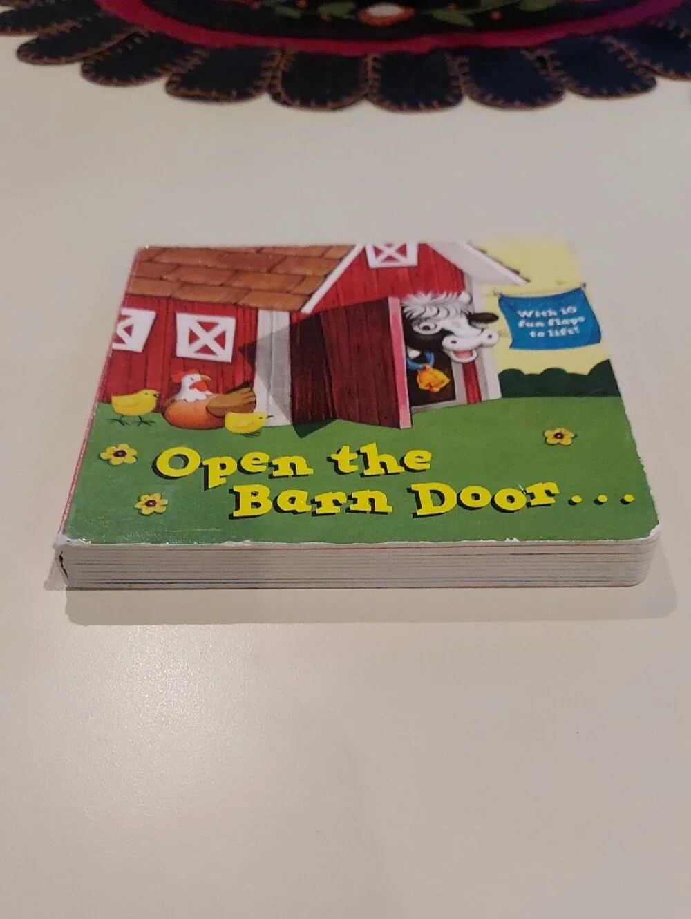 Open the Barn Door Interactive Baby Board Book